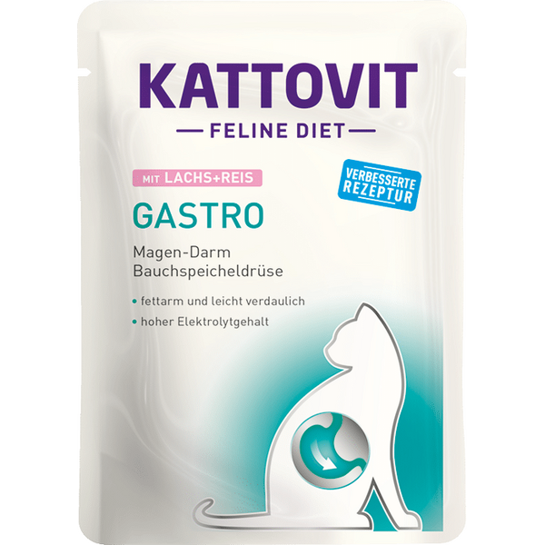KATTOVIT GASTRO LAŠIŠA&RIŠI 85G - KONSERVAI KATĖMS SU LAŠIŠA IR RYŽIAIS